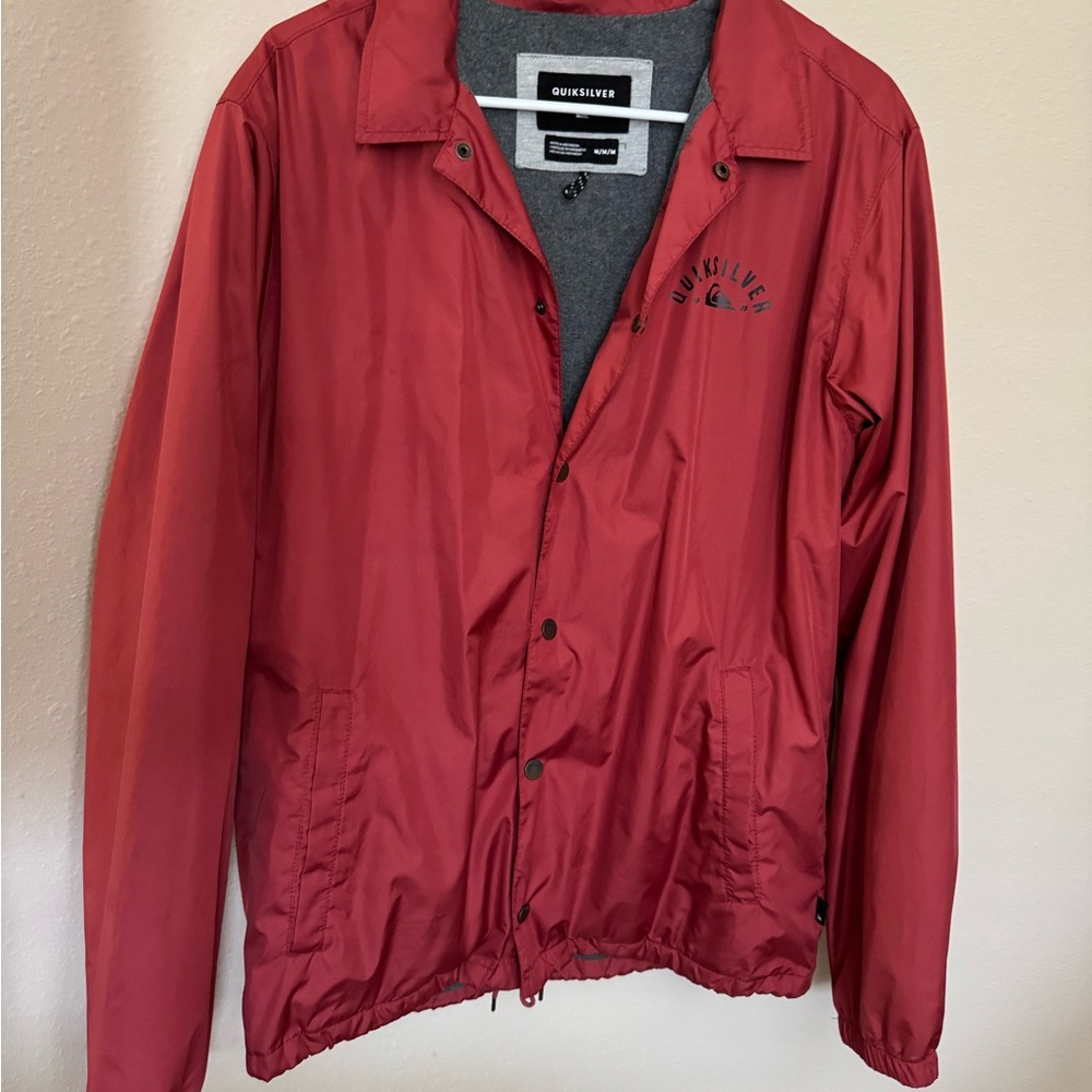 Quiksilver Men's Red Jacket